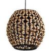 Lustres, suspensions et plafonniers Unimasa Petit lustre en jacinthe d'eau Beige Unique. . Maison & D&eacute;co > Lustres, suspensions et plafonniers.