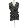 Robe courte Navy Paris Robe en coton noire