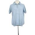 Polo Eric Bompard Polo en cachemire bleu