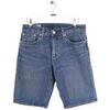 Short Levis Bermuda en coton bleu