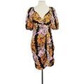 Robe courte Sandro Robe en coton noire
