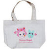 Sac &agrave; main Babywatch Sonny Angel Kiss Kiss Petit Tote Bag Brod&eacute; Beige