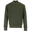Pull Fred Perry Waffle Stitch Half ZipJumper