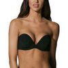 Bandeaux & bretelles amovibles Luna Splendida Soutien-gorge bandeau Secret Sense bonnets E &agrave; F Noir