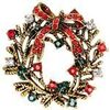 Broches Clj Charles Le Jeune Broche No&euml;l Rouge
