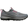 Running sur Grenoble : Chaussures Saucony Peregrine 13 Gtx Argent&eacute;