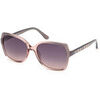 Lunettes de soleil Guess GU00100 Lunettes de soleil, Gris/Fum&eacute;e, 55 mm Gris