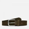 Ceintures sur Grenoble : Ceinture Timberland TB0A5MT1CH91 - 35MM SOFT SUEDE-OLIVE GREEN