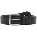 Ceintures sur Grenoble : Ceinture Timberland TB0A5N4W0011 - 35MM BELT DOUBLE LOOP-BLACK