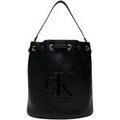 Sac &agrave; main Calvin Klein Jeans RAISED CK LARGE BUCKET LV04F3232G Noir Grenoble