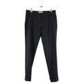 Pantalons sur Grenoble : Pantalon Prada Pantalon droit en laine noir