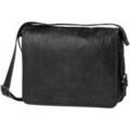 Sac bandouli&egrave;re Gerard Henon Besace Sahara En Cuir GH 8152 Noir