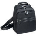 Sac a dos Gerard Henon Sac &Agrave; Dos New Styl' Nylon Garni Cuir De Vachette GH 2306 Noir