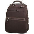 Sac a dos Gerard Henon Sac &Agrave; Dos New Styl' Nylon Garni Cuir De Vachette GH 2306 Marron