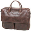 Sac ordinateur Gerard Henon Porte-ordinateur 17" Outland Cuir De Vachette Vieilli GH 8382