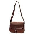 Sac & Bagage sur Grenoble : Sac bandouli&egrave;re Katana Besace Cuir De Vachette Gras K 32588 Marron