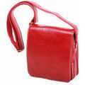 Sac & Bagage sur Grenoble : Sac bandouli&egrave;re Katana Besace En Cuir De Vachette Gras K 32578 Rouge