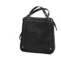 Sacs &agrave; dos sur Grenoble : Sac a dos Katana Sac &Agrave; Dos En Cuir De Vachette Collet V&eacute;g&eacute;tal K 66806 Noir
