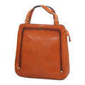 Sac a dos Katana Sac &Agrave; Dos En Cuir De Vachette Collet V&eacute;g&eacute;tal K 66806 Dor&eacute;