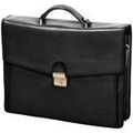Porte document Katana Cartable &Agrave; Bandouli&egrave;re 3 Soufflets K 68131 Noir