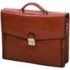 Porte document Katana Cartable &Agrave; Bandouli&egrave;re 3 Soufflets K 68131 Marron