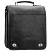Porte document Katana Cartable 2 Soufflets Cuir De Vachette Gras K 31011