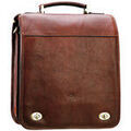 Porte document Katana Cartable 2 Soufflets Cuir De Vachette Gras K 31011 Grenoble