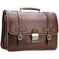 Porte document Katana Cartable Cuir De Vachette Gras 3 Soufflets K 31039 Grenoble