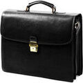 Porte document Gerard Henon Cartable Arizona Cuir De Vachette Gras 3 Soufflets GH 5228