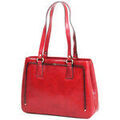 Sac & Bagage sur Grenoble : Cabas Katana Sac Shopping Cuir De Vachette Collet V&eacute;g&eacute;tal 66803 Rouge