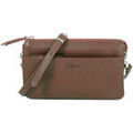Saccoches / Etuis sur Grenoble : Pochette Katana Pochette En Cuir De Vachette Grain&eacute; 69600 Marron