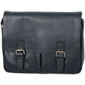Sac & Bagage sur Grenoble : Sac bandouli&egrave;re Katana Besace Cuir De Vachette Grain&eacute; 69354 Bleu
