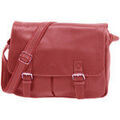 Sac & Bagage sur Grenoble : Sac bandouli&egrave;re Katana Besace Cuir De Vachette Grain&eacute; 69354 Rouge