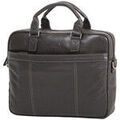 Saccoches / Etuis sur Grenoble : Sac ordinateur Katana Porte-ordinateur Cuir De Vachette Grain&eacute; 69357 Marron