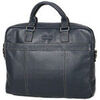 Sac ordinateur Katana Porte-ordinateur Cuir De Vachette Grain&eacute; 69357 Bleu