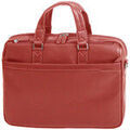 Saccoches / Etuis sur Grenoble : Sac ordinateur Katana Porte-ordinateur Cuir De Vachette Grain&eacute; 69355 Rouge