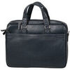 Sac ordinateur Katana Porte-ordinateur Cuir De Vachette Grain&eacute; 69355 Bleu