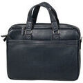 Saccoches / Etuis sur Grenoble : Sac ordinateur Katana Porte-ordinateur Cuir De Vachette Grain&eacute; 69355 Bleu