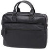 Sac ordinateur Katana Porte-ordinateur Cuir De Vachette Grain&eacute; 89615 Noir
