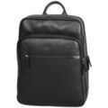 Sac a dos Katana Sac &Agrave; Dos En Cuir De Vachette Grain&eacute; 89618 Noir