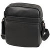 Pochette Katana Pochette Port&eacute;e Travers Cuir De Vachette Grain&eacute; 89613 Noir
