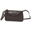 Sac bandouli&egrave;re Katana Besace En Cuir De Vachette Collet K 82511 Marron