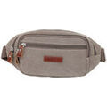 Sac & Bagage sur Grenoble : Sac banane Katana Banane En Toile Garnie Cuir De Vachette 6502