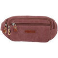 Sac & Bagage sur Grenoble : Sac banane Katana Banane En Toile Garnie Cuir De Vachette 6502