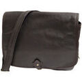 Sac & Bagage sur Grenoble : Sac bandouli&egrave;re Katana Besace En Cuir De Vachette Gras K32599 Marron