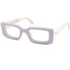 Lunettes de soleil Xlab Ch&acirc;ssis TIMOR Cadres Optiques, Blanc, 50 mm Blanc