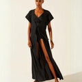 Robe courte Agua De Coco Preto Grenoble