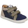 Baskets basses enfant Pom d'Api MOUSSE EASY PERFO