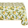 Serviettes de table Nappes, Sets de table Stof Nappe Citrons en polyester imprim&eacute; anti-taches – 140 x 240 cm Blanc Unique. . Maison > Serviettes de table Nappes, Sets de table.