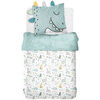 Parures de lit Today Parure de lit enfant funny dinosaure – 140 x 200 cm Blanc 140x190 cm. . Maison > Parures de lit.